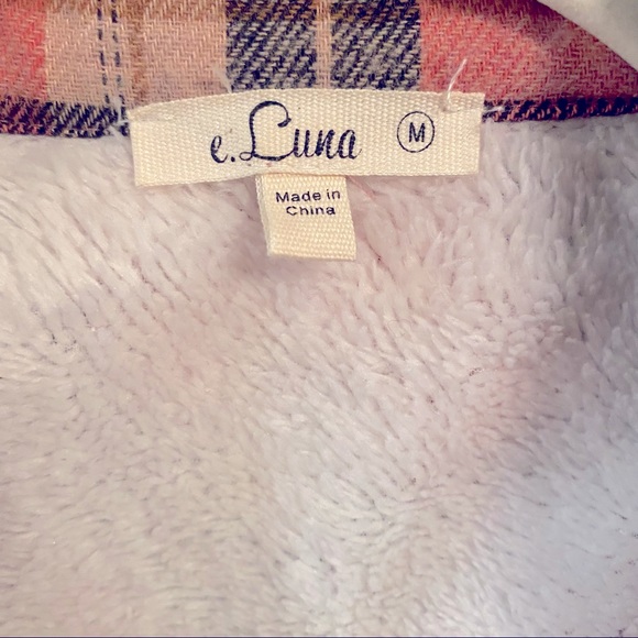 Plaid Flannel Shacket - Picture 4 of 6